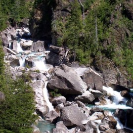 Saltos del Río Motoco - Lago Puelo